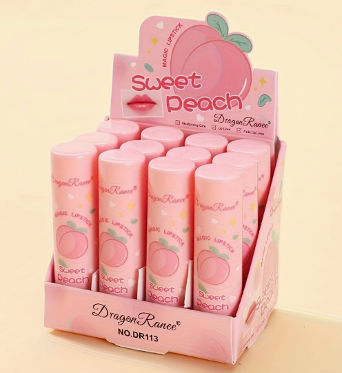 💄 Sweet Peach – Magischer Feuchtigkeits-Lippenstift