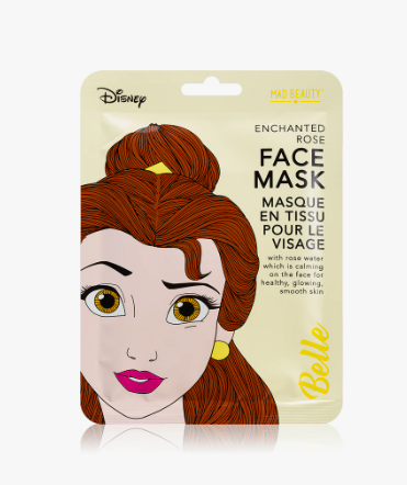 🌹 Princess Belle Tuchmaske – Beruhigend & Pflegend