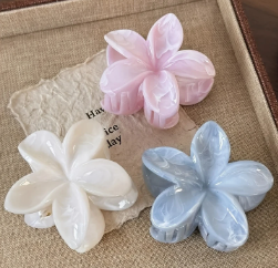 🌸 Haarspange „Blume“ – Acryl-Design HAWAI
