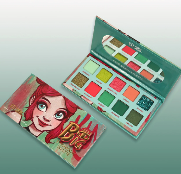 🎨 Lidschattenpalette Big Queen – ST Color