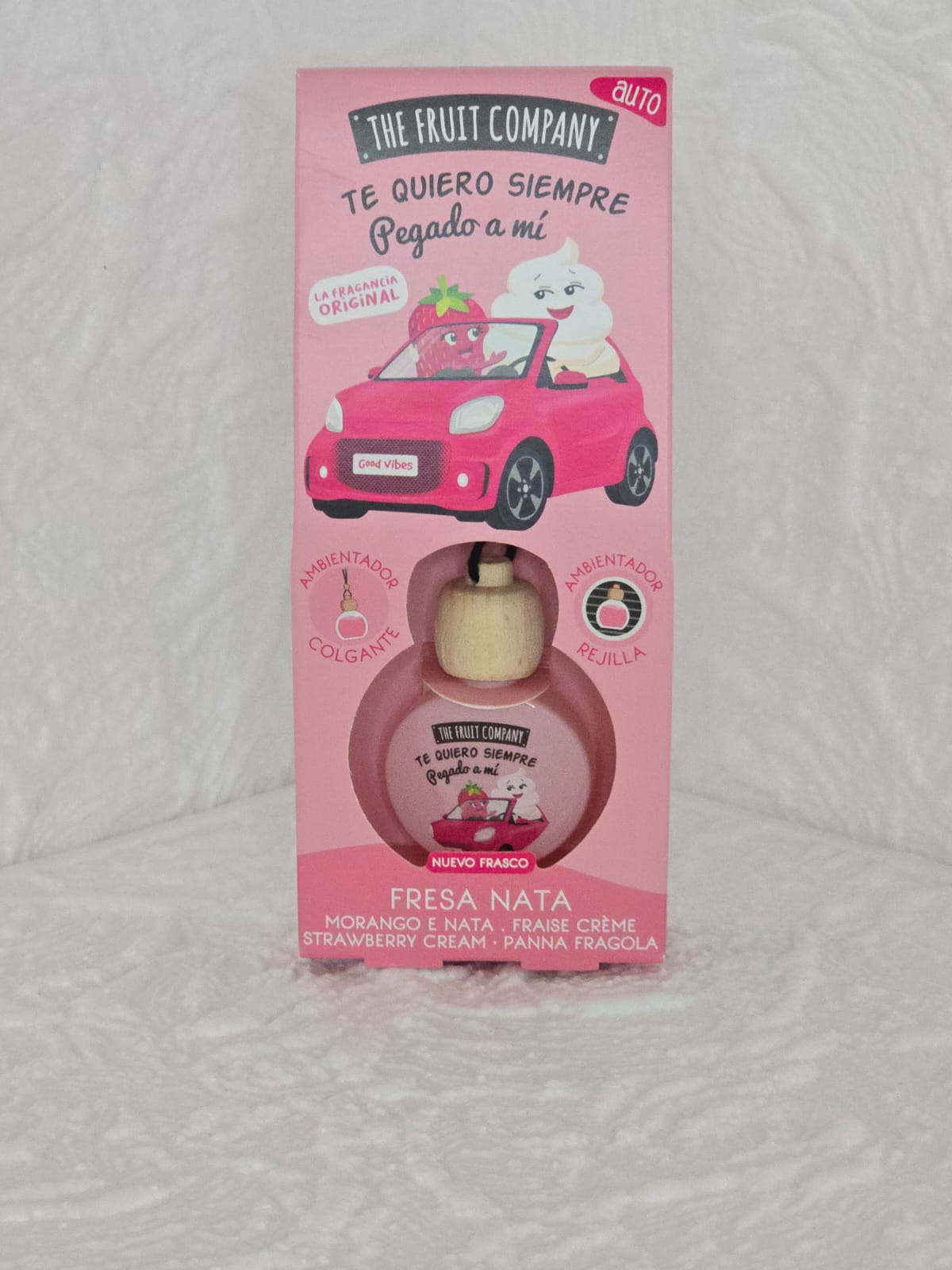 🍓 The Fruit Company – Erdbeer-Sahne Duft für Auto