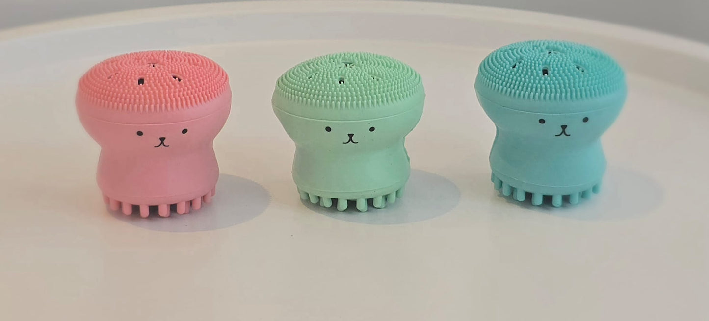 🧼 Silikon-Gesichtsbürste – Tierdesign