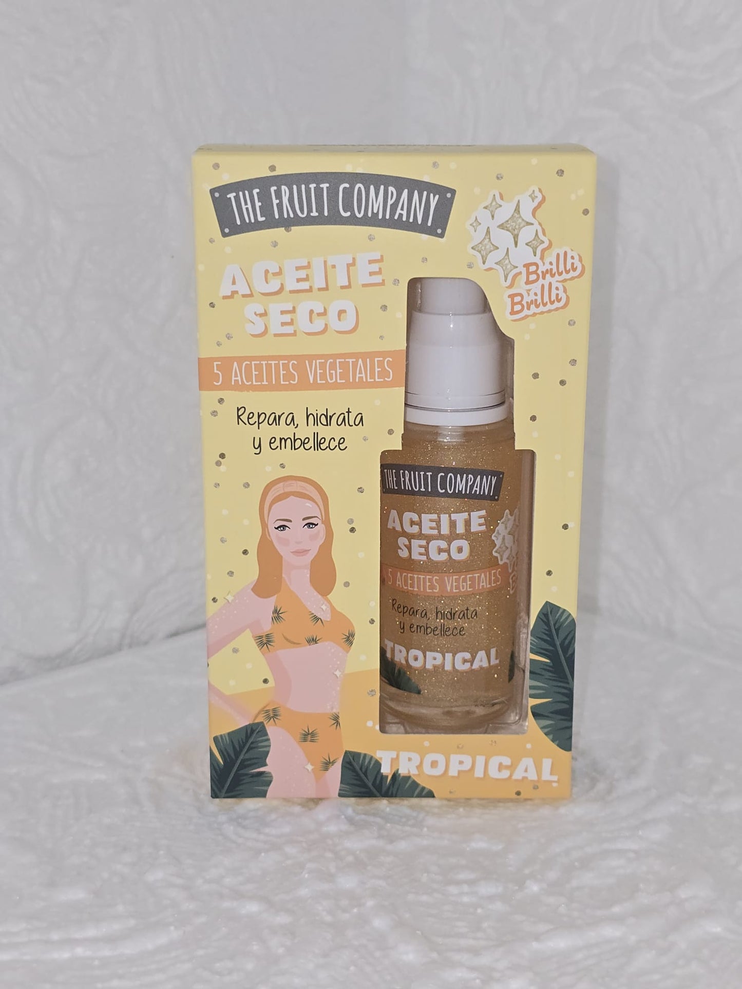 The Fruit Company – Körperöl mit Glitzer (versch. Düfte)