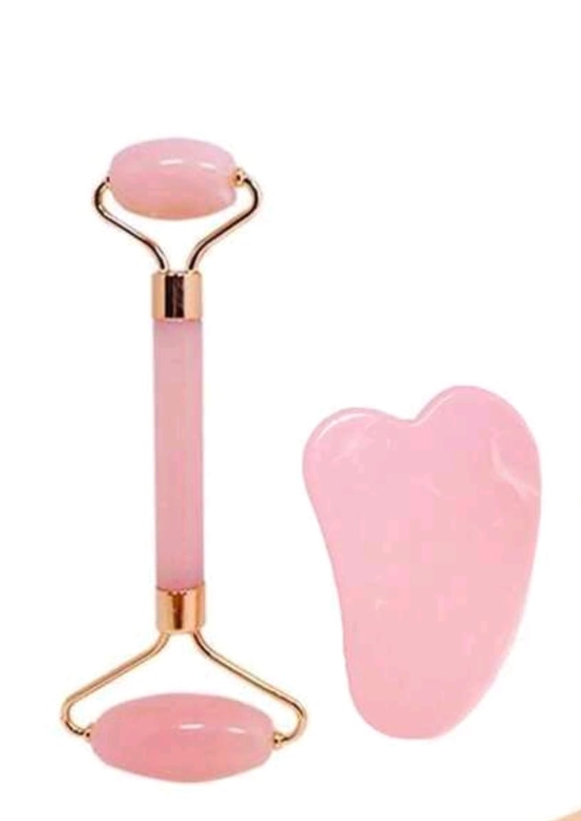 Gesichtsroller & Gua Sha Set 💆♀️✨